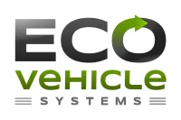 Eco Vehicle Systems logo in gray and green with a circular arrow in the O